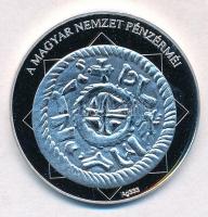 DN A magyar nemzet pénzérméi - Az utolsó hercegi pénz 1064-1074 Ag emlékérem tanúsítvánnyal (15g/0.333/35mm) T:PP kis fo.