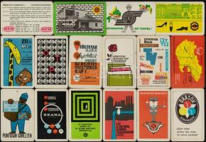 1968 20 db reklámos kártyanaptár