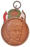 1948. "48-as Díszérem" zománcozott Br kitüntetés mellszalag nélkül T:2 Hungary 1948. "Medal of Honour '48" enamelled Br decoration without ribbon C:XF NMK 528.