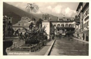 Lienz (Tirol), Adolf Hitler platz, Hotel Traube, Cafe Zentral / square, hotel, café, German Nazi Party propaganda, swastika