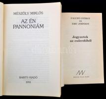 Vegyes könyvtétel, 2 db: 

Faludy György-Eric Johnson: Jegyzetek az esőerdőből. Bp.,1991, Magyar V...