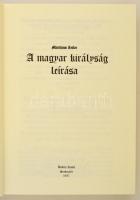 Zeiler, Martinus: A magyar királyság leírása. Szekszárd, 1997, Babits Kiadó. Kiadói műbőr kötés, jó ...