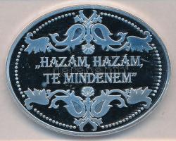 DN "Hazám, hazám, te mindenem / Legendás épületek - Árpád fejedelem / Halászbástya" ezüstö...