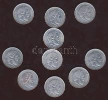 1947. 5Ft Ag (10x) "Kossuth" T:2,2/3