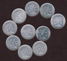 1947. 5Ft Ag (10x) "Kossuth" T:2,2/3
