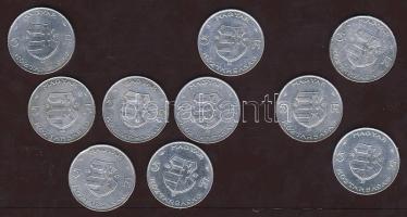 1947. 5Ft Ag (10x) "Kossuth" T:2,2/3