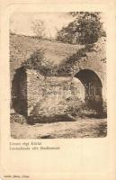 Lőcse, Levoca; régi körfal. Latzin János kiadása / old castle wall (EM)
