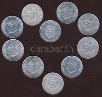 1947. 5Ft Ag (10x) "Kossuth" T:2,2/3