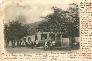 1904 Bulkeszi, Bulkesz, Maglic; csárda, ökörszekér / restaurant, oxen cart (b)