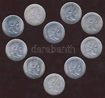 1947. 5Ft Ag (10x) "Kossuth" T:2,2/3