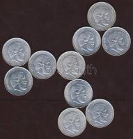 1947. 5Ft Ag (10x) "Kossuth" T:2,2/3