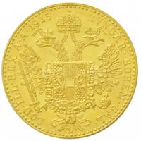 Ausztria 1915. Dukát Au "Ferenc József" (3,49g/0.986) T:1-
Austria 1915. Ducat Au "F...