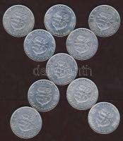 1947. 5Ft Ag (10x) "Kossuth" T:2,2/3