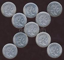 1947. 5Ft Ag (10x) "Kossuth" T:2,2/3