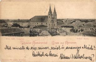 1899 Komárom, Komárnó; Római katolikus templom / church