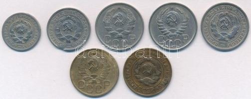 Szovjetunió 1931-1939. 3k-20k (7xklf) T:2,2-
Soviet Union 1931-1939. 3 Kopeks - 20 Kopeks (7xdiff) ...