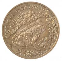 Lengyelország 1998. 2Zl sárgaréz Varangy T:1,1- Poland 1998. 2 Zlote Brass Toad C:UNC,AU  Krause Y#340