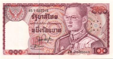 Thaiföld 1978-81. 10B, 20B, 100B komplett sor! T:I