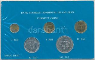 Irán 1993 (1372). 1R-100R (5xklf) forgalmi sor karton díszcsomagolásban T:1,1-
Iran 1993 (1372). 1 ...