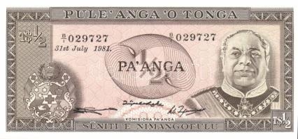 Tonga 1981.7.31. 1/2P T:I