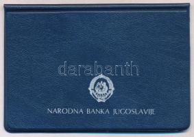 Jugoszlávia 1985. 100 Dinara "A fasizmus alóli felszabadulás 40. évfordulója" tokban tanús...