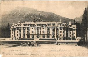 1904 Ótátrafüred, Altschmecks, Stary Smokovec; Nagyszálló. Feitzinger Ede No. 792. / Grand Hotel (EM)