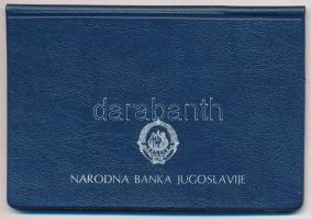 Jugoszlávia 1987. 100D "Karadzsics" eredeti tokban tanúsítvánnyal T:1 (eredetileg PP)
Yug...