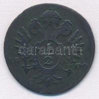 1800G 1/2kr Cu "I. Ferenc" T:2-
Huszár: 2033., Unger III.: 1407.c