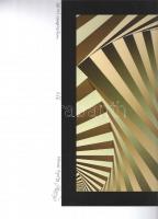 Marosi György (1964- ): Spiral composition, elektrográfia, papír, jelzett, számozott (2/6), eredetis...