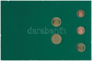 Lettország 1992. 1S-20S (5xklf) forgalmi sor karton díszcsomagolásban T:1
Latvia 1992. 1 Santims - ...
