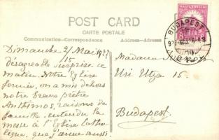 1923 Budapest I. Mátyás templom. photo