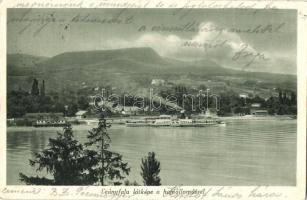 1938 Leányfalu, hajóállomás (EK)