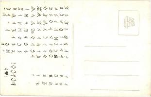 Budapest XXII. Budafok, Posta-szanatórium. photo (Hátoldalon rovásírás)