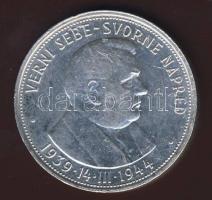 Szlovákia 1944. 50K Ag "Tiso" T:2/2+ pici ph