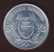 Szlovákia 1944. 50K Ag "Tiso" T:2/2+