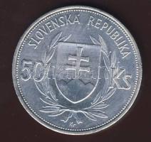 Szlovákia 1944. 50K Ag "Tiso" T:2/2+