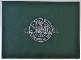 Jordánia 1985. 1f-1D (8xklf) forgalmi sor eredeti dísztokban T:PP
Jordan 1985. 1 Fils - 1 Dinar (8x...