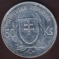 Szlovákia 1944. 50K Ag "Tiso" T:2/2+