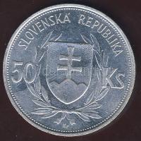 Szlovákia 1944. 50K Ag "Tiso" T:2/2+