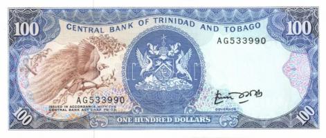 Trinidad & Tobago 1985. 1$, 5$, 10$, 20$, 100$ komplett sor! Sign.4 T:I