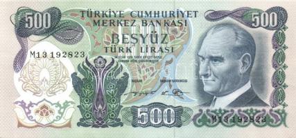 Törökország 1970-82. 5L, 10L, 20L, 50L, 100L, 500L, 1000L egy kivételével komplett sor! T:I