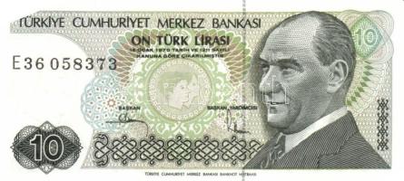 Törökország 1982-95. 10L, 100L (2x) klf vízjellel, 500L, 1000L, 5000L, 10.000L, 20.000L, 50.000L T:I
