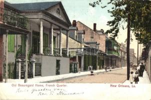 New Orleans, French Quarter, Old Beuregard Home (EK)