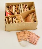 cca 1930 Cvikkerbe és lornyonba való régi lencsék, plusz és mínusz dioptriások vegyesen, csiszolatla...