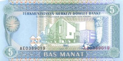 Türkmenisztán 1993. 1M, 5M, 10M, 20M T:I