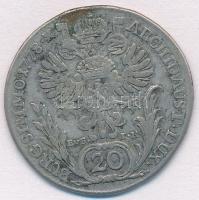 Csehország / Történelmi tartomány 1778EvS-IK 20kr Ag "Mária Terézia" (6,44g) T:2-
Bohemia...