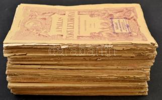 A Pallas Nagy Lexikona. Az összes ismeretek enciklopédiája tizenhat kötetben. 63 papírborítású füzet...