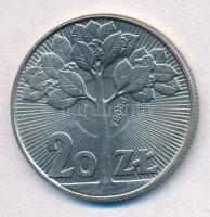 Lengyelország 1973. 20Zl Cu-Ni "FAO - Fa" próbaveret "PRÓBA" jelzéssel T:1
Pola...