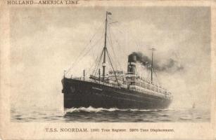 TSS Noordam passenger steamship Holland-Amerika line