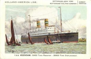 TSS Veendam passenger steamship Holland-Amerika line (EK)